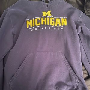 Navy blue Michigan hoodie